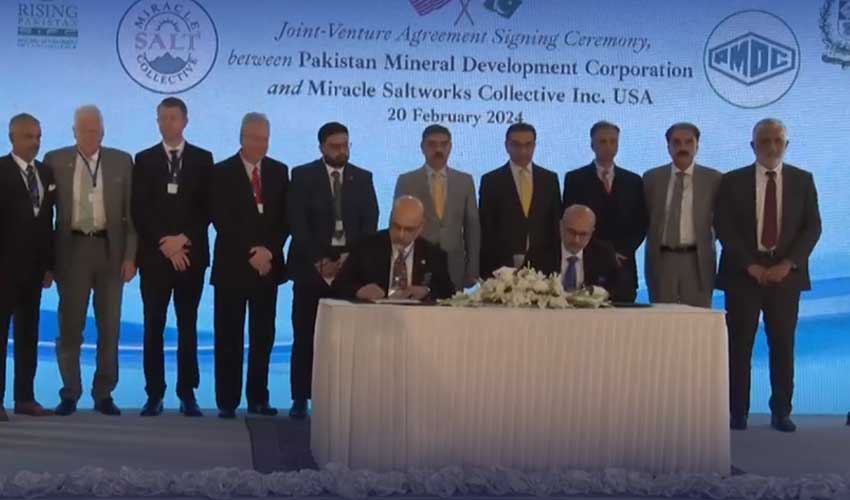 Pakistan Signs Historic Agreement with American Firm for Himalayan Pink Salt Development