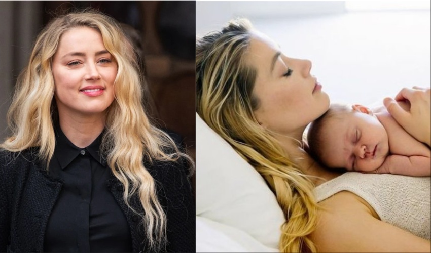 Amber Heard’s surprise baby news after all the drama