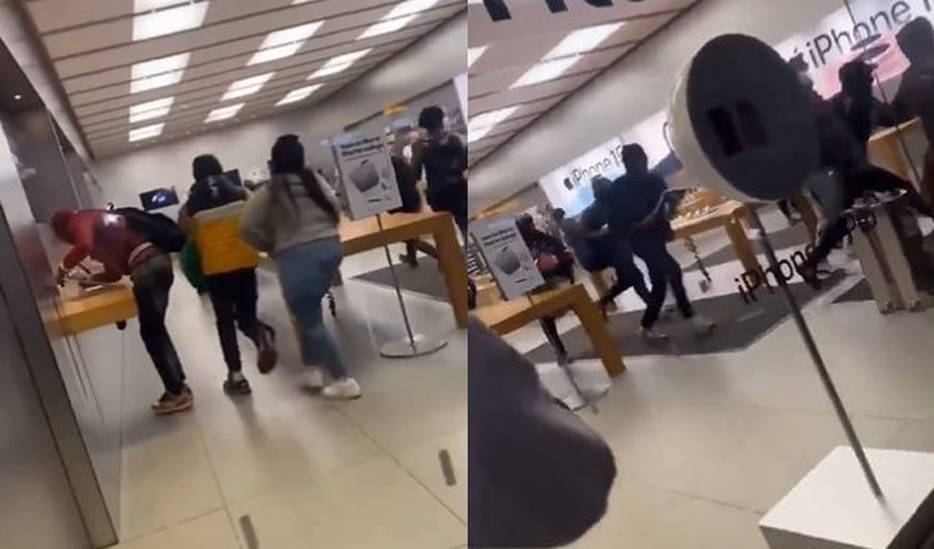 Chaos in Philadelphia as looters target Apple retail outlets; dozens arrested