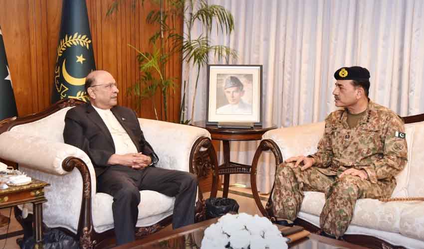 Field marshal, president discuss internal, external security situation
