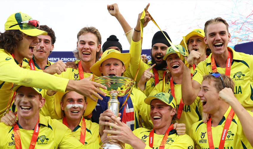 Australia bag U19 World Cup crown