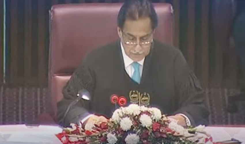 PML N's Ayaz Sadiq elected National Assembly speaker, PPP's Ghulam Mustafa Shah deputy speaker in chaotic session