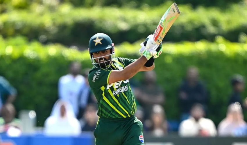 In a first for Pakistan, Babar Azam hits 25 runs in one T20I over