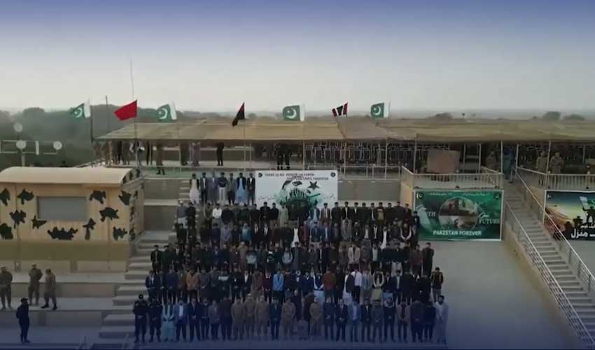 Islamia University students visit Khairpur Tamewali Field Firing Range