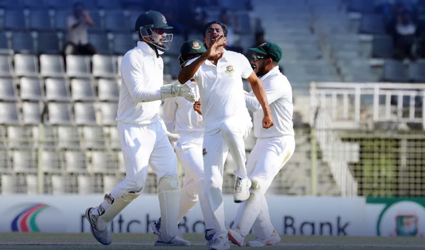 Taijul Islam's 10 wicket performance secures Test victory for Bangladesh against New Zealand