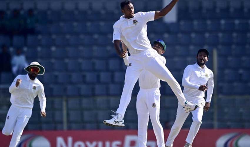 Bangladesh strengthen grip against New Zealand in first Test