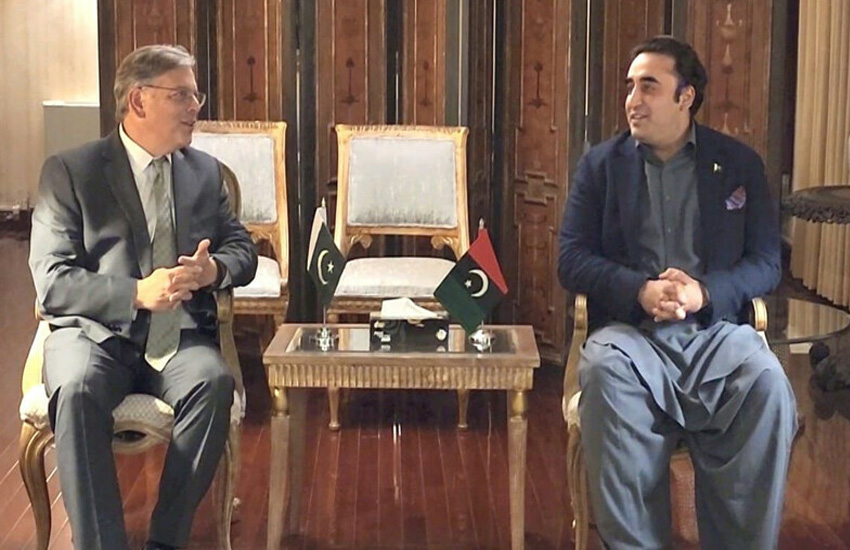 US Ambassador Donald Blome, Bilawal discuss country’s political situation