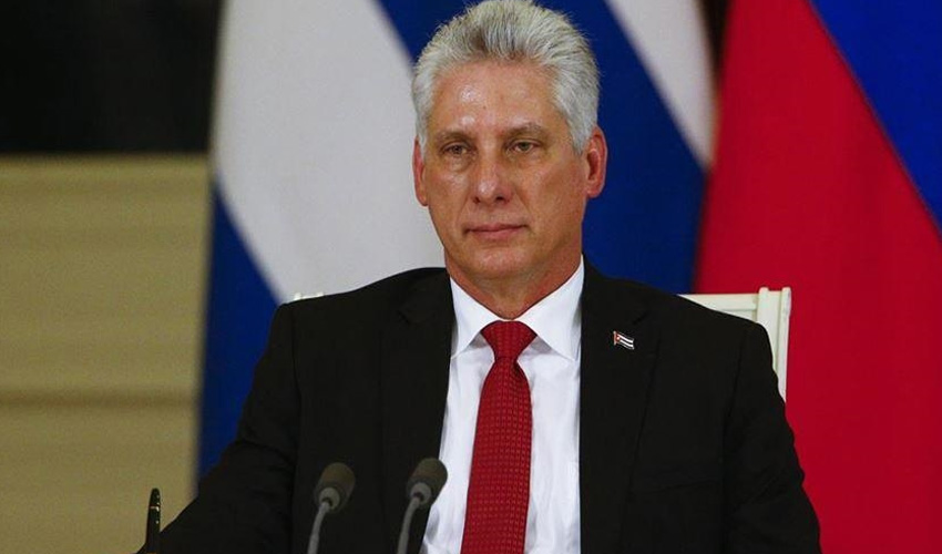 Cuban president denounces Israel as a 'terrorist state'  over Gaza genocide