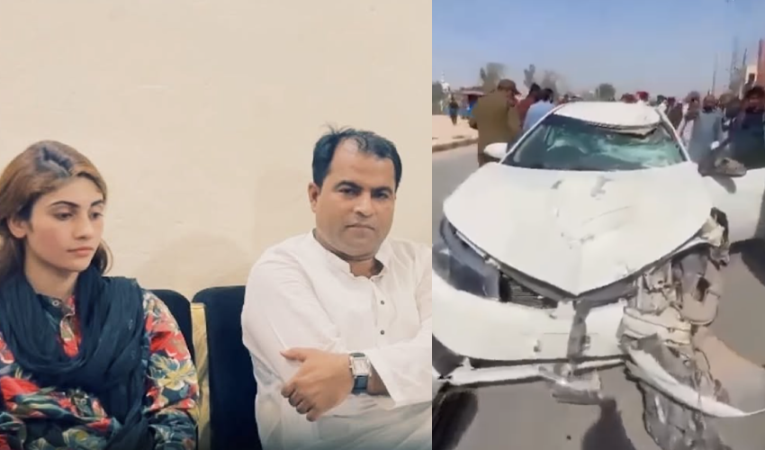 TikToker Dania Shah, Hakeem Shehzad’s terrifying car crash!