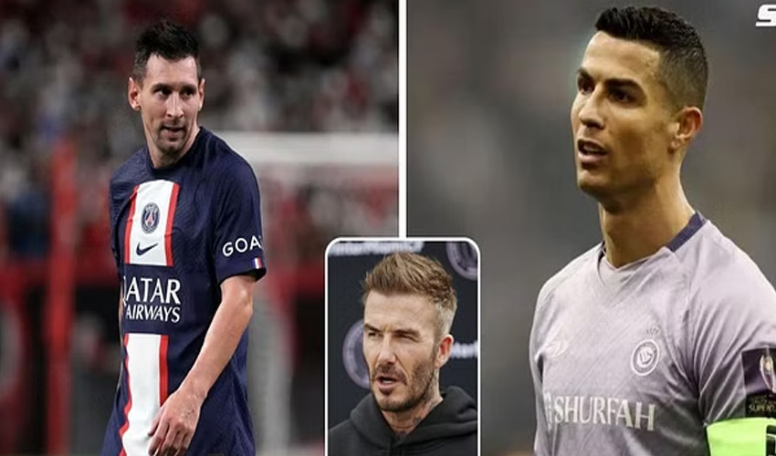 David Beckham ends the Messi vs. Ronaldo debate