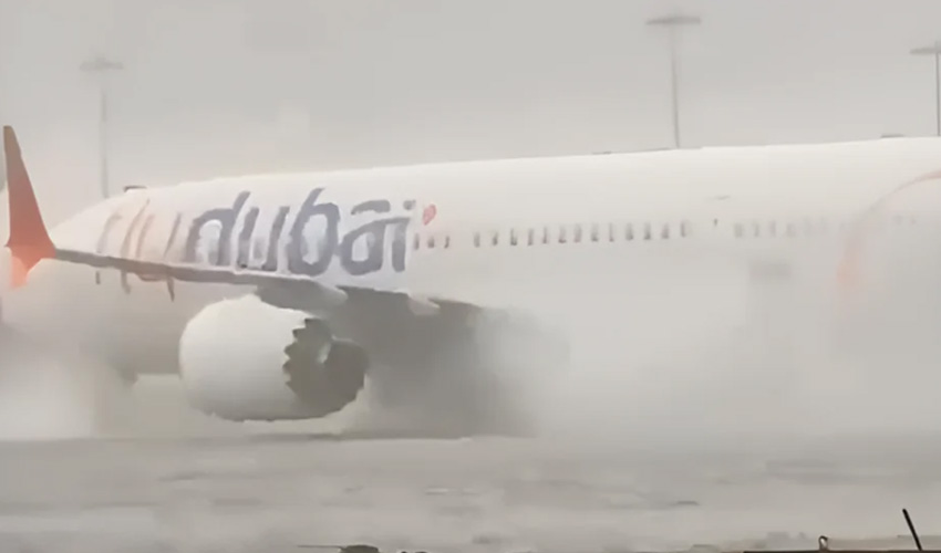 Heavy rain causes chaos at Dubai Airport
