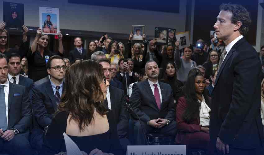 Tech CEOs told 'you have blood on your hands' at US Senate child safety hearing