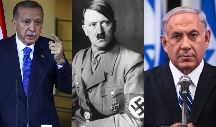 Turkish President Erdogan equates Israeli PM Netanyahu to Hitler