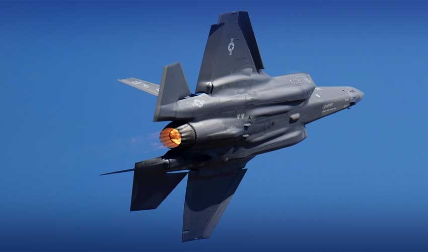 F 35 fighter jet crashes in Alaska; pilot safe