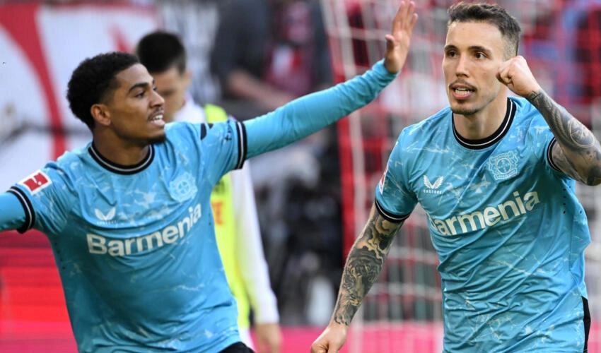 Bayer Leverkusen solidify dominance in Bundesliga against Cologne