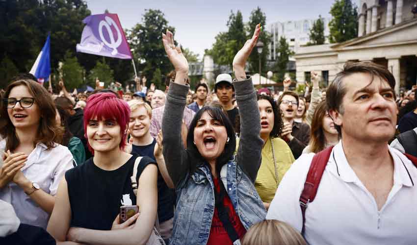 French Left coalition wins most seats in high stakes elections