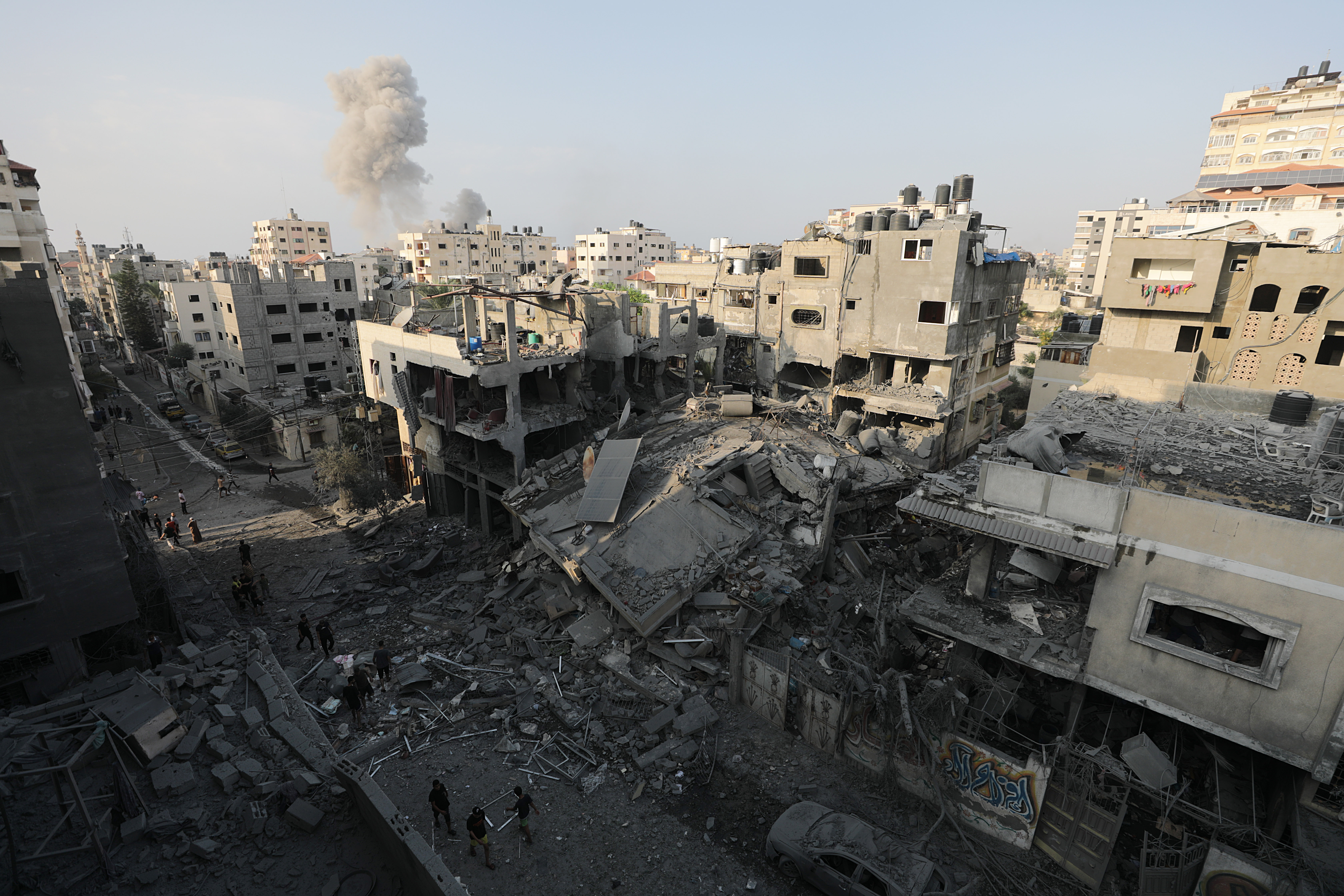 Gaza death toll crosses 8,000, mostly children, as Israel’s fog of war thickens