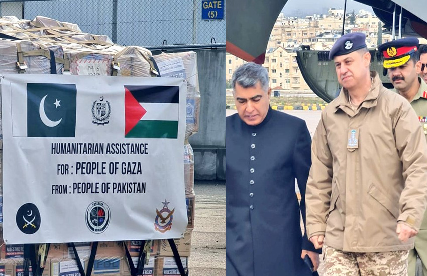 Fifth batch of relief goods dispatched to Gaza