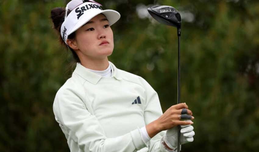 Grace Kim leads with flawless performance at LPGA