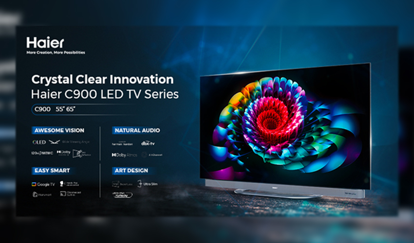 Crystal Clear Innovation with the Haier C900 LED TV series
