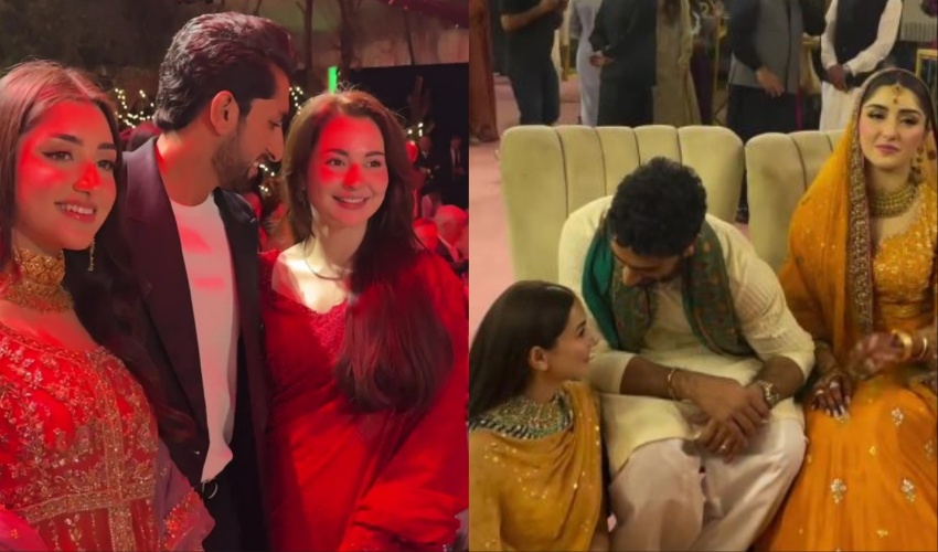 Hania Aamir's interaction with groom at Lahore wedding goes viral