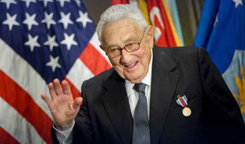 Ex-US secretary of state Henry Kissinger dies at 100