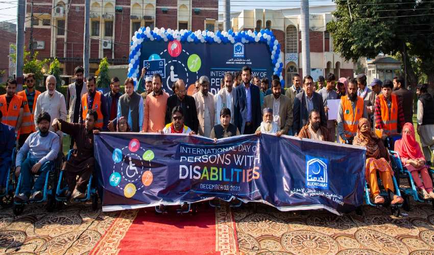 Alkhidmat Foundation observes international day of persons with disabilities
