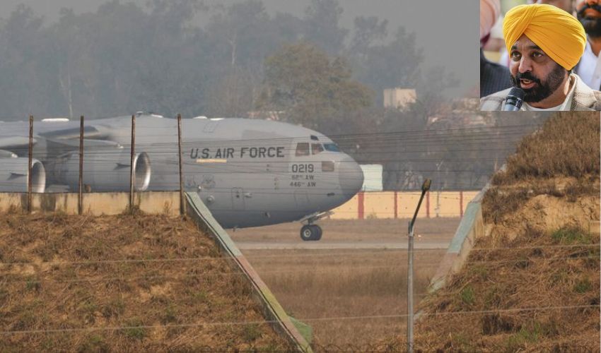Indian Punjab CM protests as second US deportation flight lands in Amritsar
