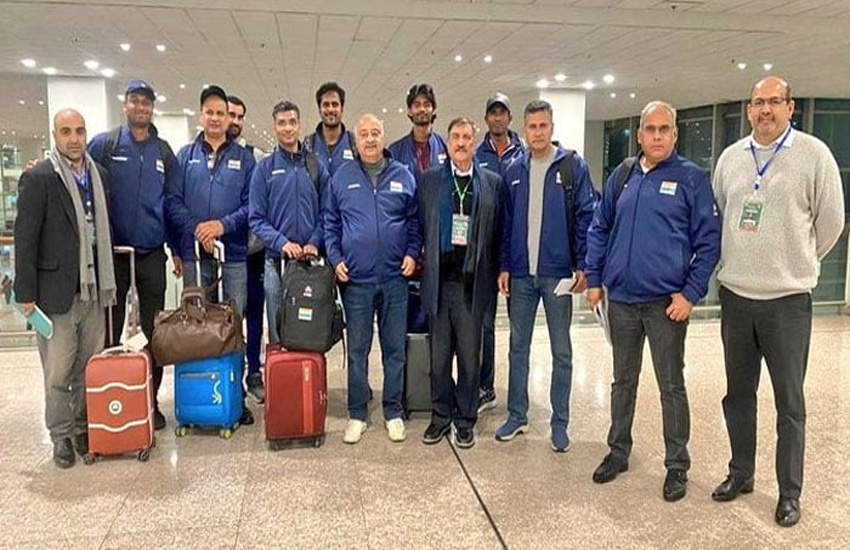 Indian tennis squad lands in Islamabad for Davis Cup showdown