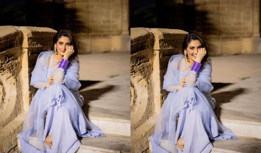 Actress Hiba Bukhari flaunts bangles in epic photos