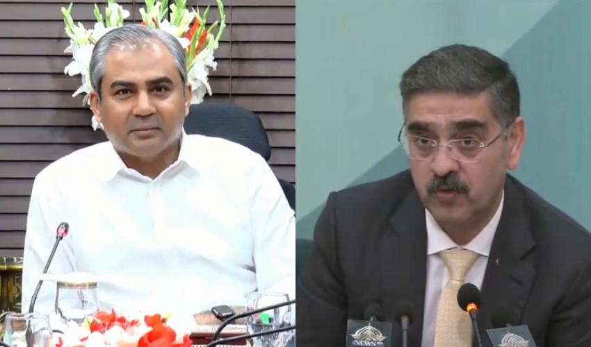 CM Naqvi pays homage to PM Kakar in farewell meeting