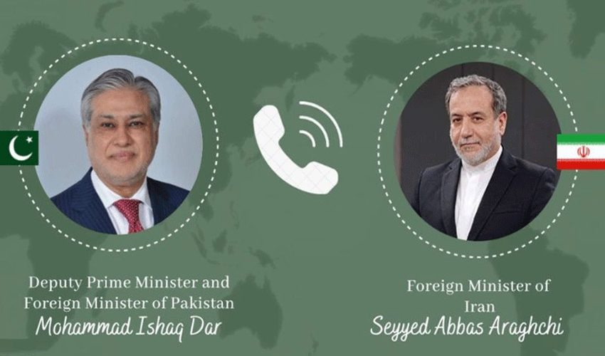 Iranian FM urges de escalation in call with Dar amid Pak India tensions