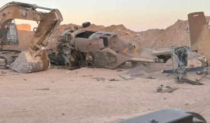Israel helicopter crashes in Rafah, two soldiers dead
