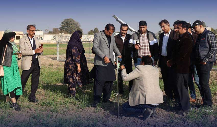 IWMI Pakistan arranges media exposure field visit to Chakwal