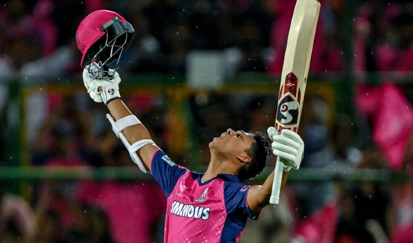 Jaiswal shines with bat for Royals in IPL 2024