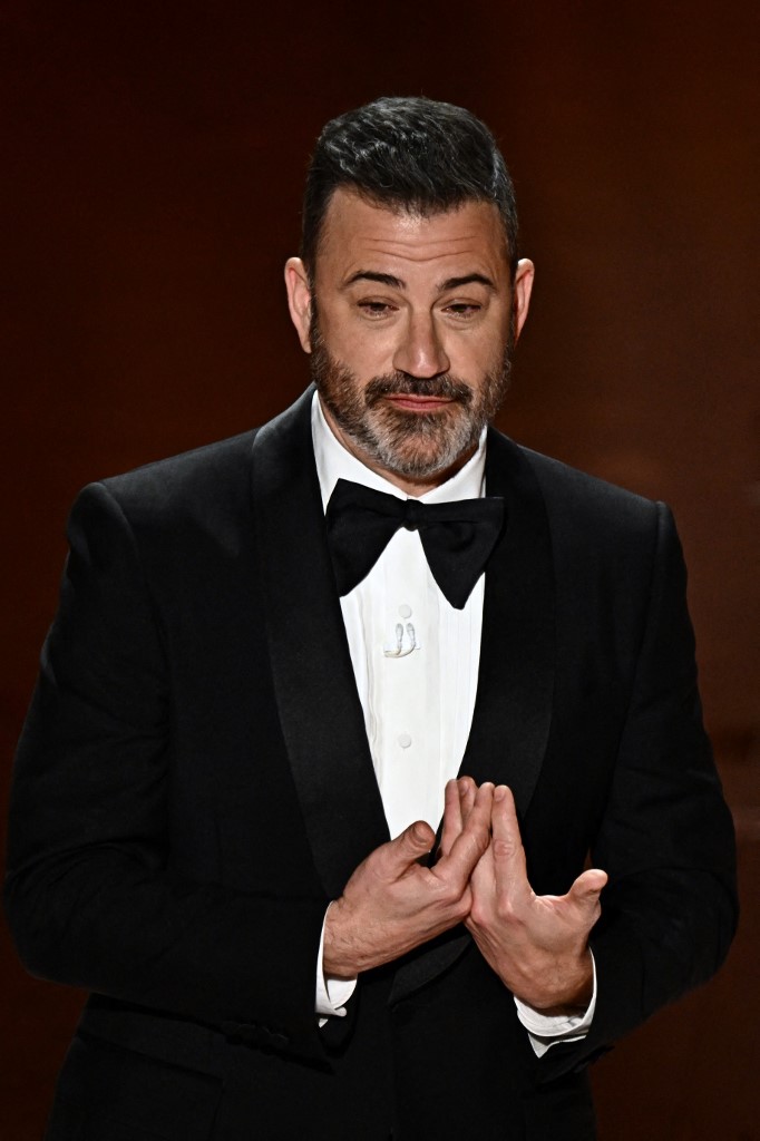 jimmy kimmel donald trump oscars 2024