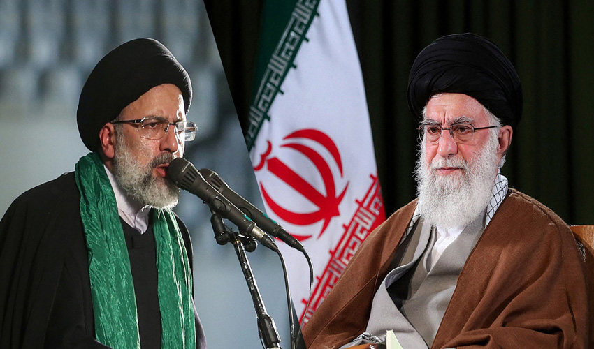 Iran's Khamenei expresses sorrow over helicopter crash involving President Raisi