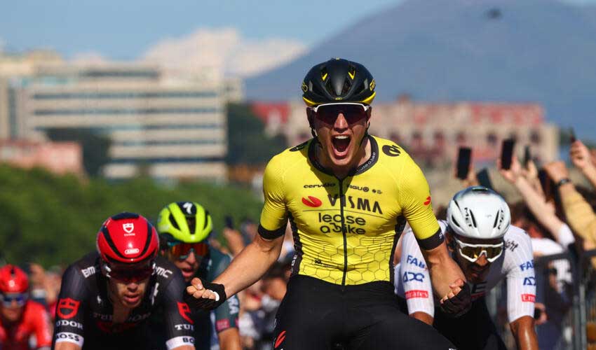 Dutch cyclist Olav Kooij withdraws from Giro d'Italia