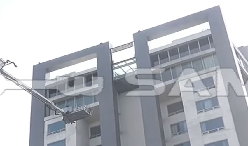 Fire erupts at hotel in Lahore's Gulberg; evacuation underway