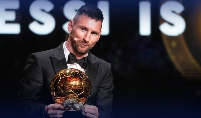 Ballon d'Or 2023: Lionel Messi wins men's Ballon d'Or for record eighth time