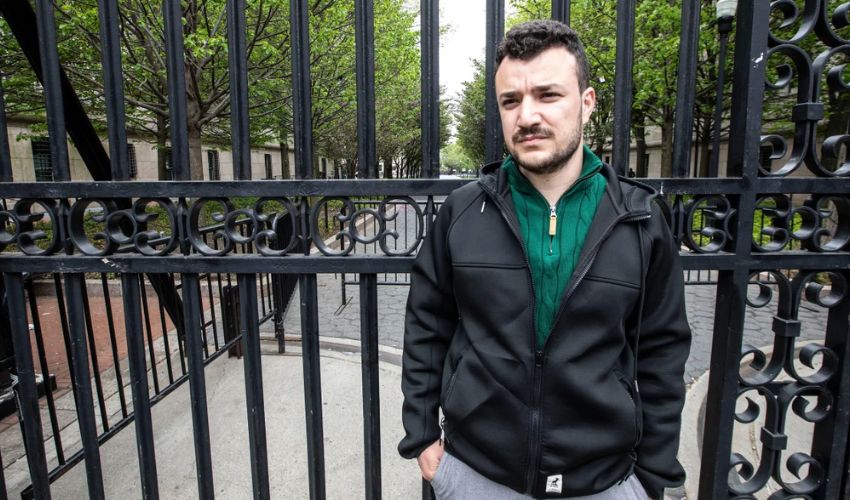 NYC showers support for pro Palestinian Columbia student Mahmoud Khalil