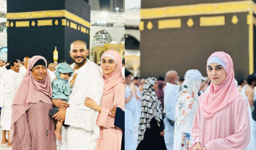 Maya Ali embarks on Umrah journey with her adorable family