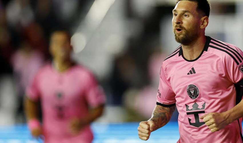 Inter Miami's winning streak ends without Lionel Messi