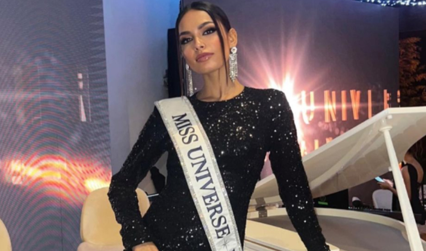 Miss Universe Pakistan Erica Robin participates in swimsuit competition at Miss Universe 2023