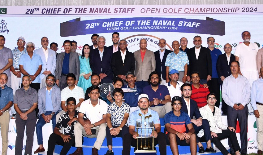 Karachi Golf Club hosts closing ceremony of 28th CNS Open Championship