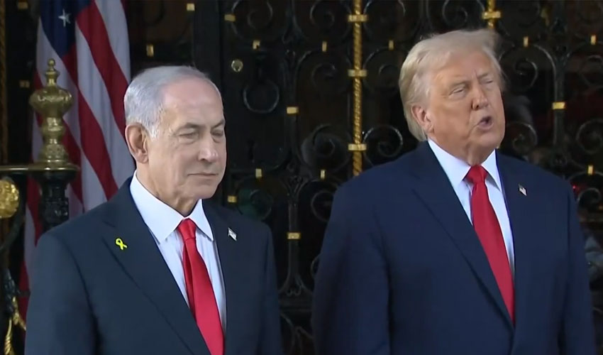 Trump warns Hamas, threatens Iran after meeting Netanyahu