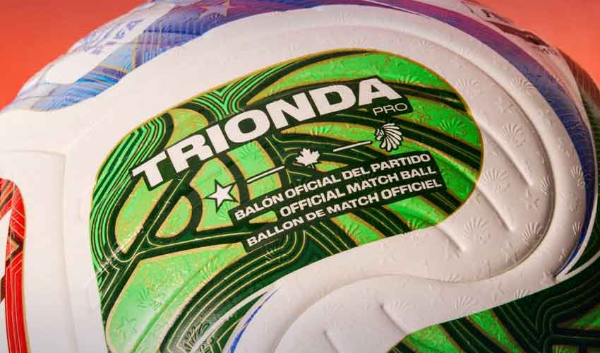 FIFA World Cup 2026 official match ball 'Made in Pakistan'