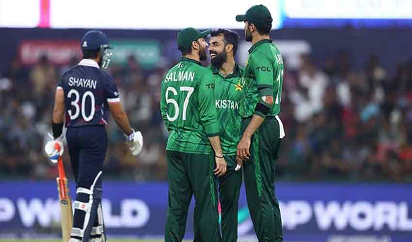 Pakistan defeat USA by 32 runs in T20 World Cup encounter