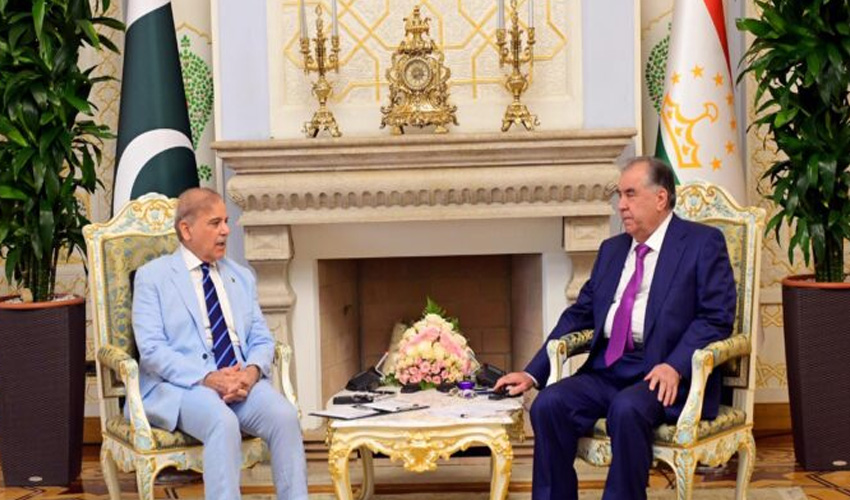 Shehbaz Sharif, Emomali Rahmon pledge to boost Pak Tajik cooperation