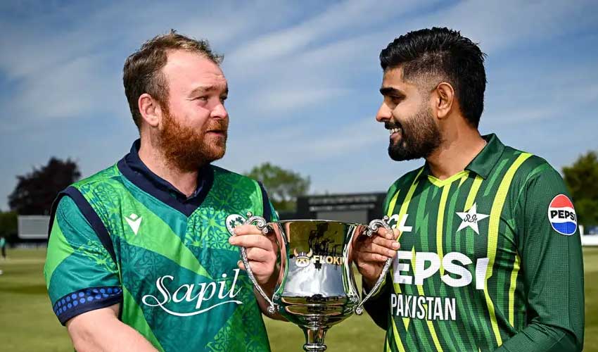 Ireland batters set mounting target of 194 runs for Pakistan in 2nd T20I